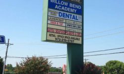 Sunshine Smile Dental Front signage placed